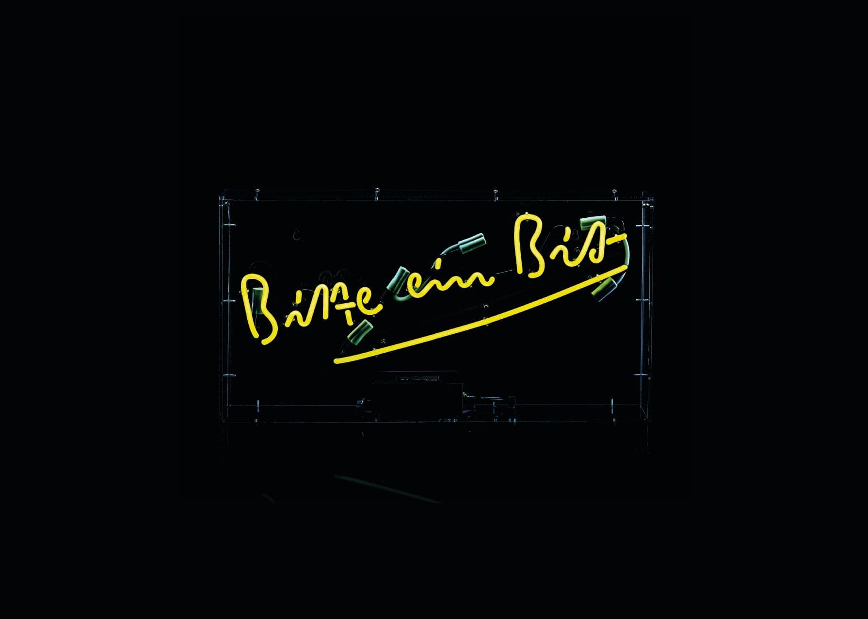 Bitburger LED Neon Slogan - fresh id