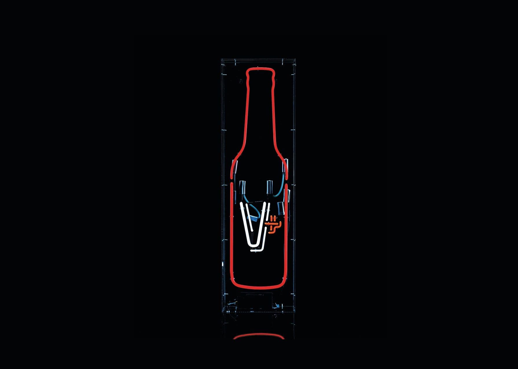 V+ Logo LED Neon - fresh id